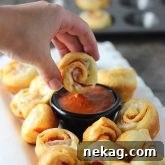 Five Ingredient Supreme Pizza Poppers, quick and easy to whip up.
