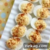 Classic Deviled Eggs, simple, delicious, and perfect for any occasion.