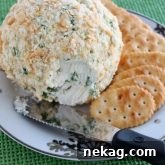 Delicious Ranch and Onion Cheeseball, easy to make for parties and holidays.