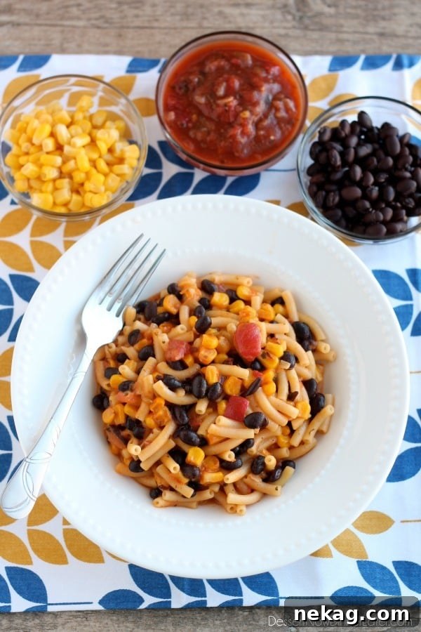 Fiesta Mac and Cheese 5 Simple and Delicious Elevated Mac and Cheese Dinner Idea