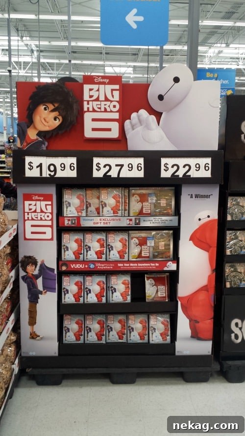 Sweet Baymax Treats from Big Hero 6 4 The exclusive Big Hero 6 Blu-Ray/DVD gift set packaging.
