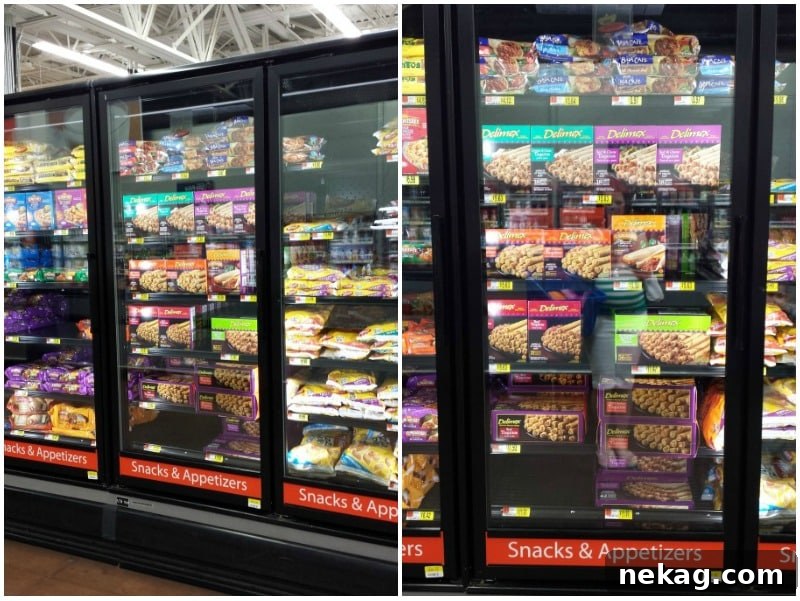 Smoky Chipotle Ranch 3 A shopping cart filled with Delimex frozen products, including Taquitos and Tamales, ideal for quick and easy game day snacks or party appetizers.