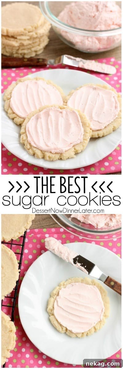Assortment of decorated sugar cookies with different colored frostings and sprinkles.