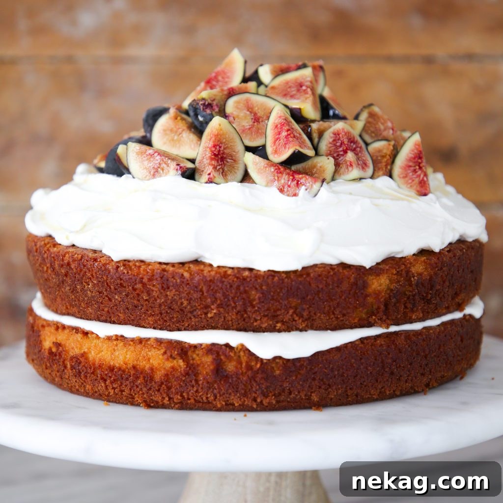 The Best Fig Cake