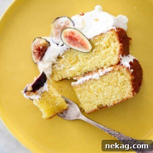The best fig cake olive oil cake