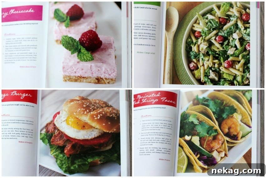 Array of recipes from Allison's Cookbook: Sun and Sizzle