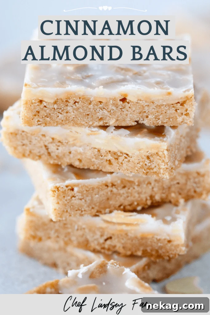 Irresistible Almond Bars 12 Cinnamon Almond Bars