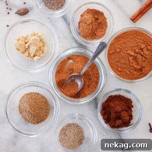 Speculoos Spice Mix on marble counter