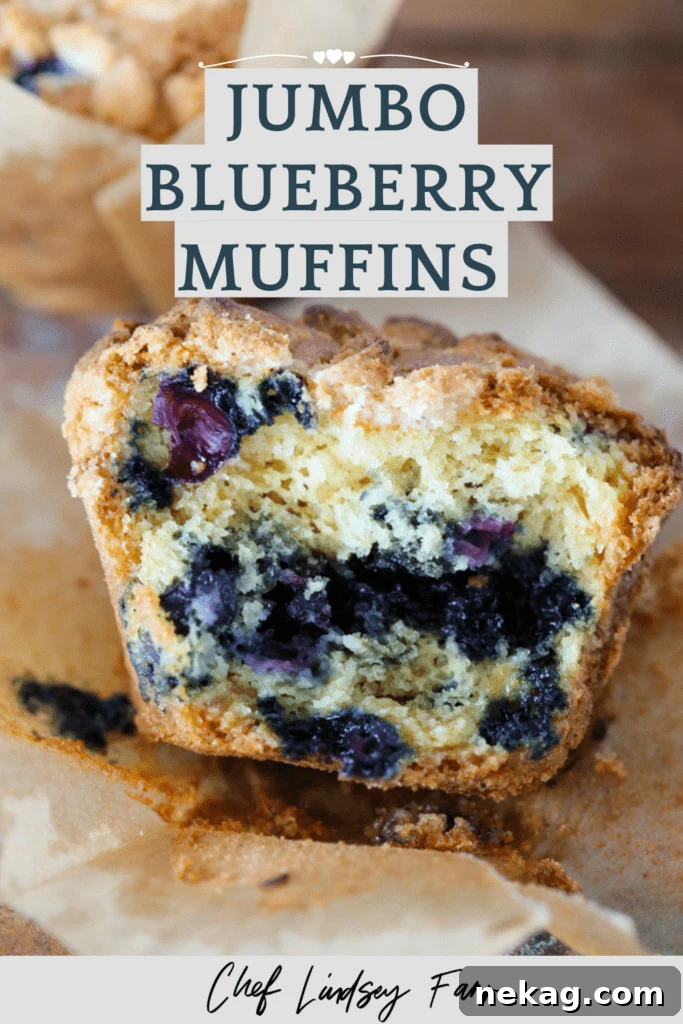 Jumbo Blueberry Muffins