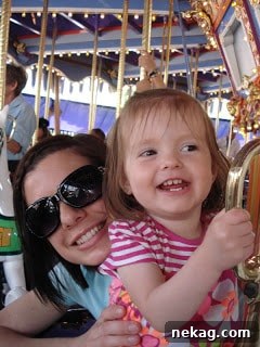 My Disney Magic Revealed 10 Another happy child captured in a joyful moment at Disneyland, possibly pointing at an attraction