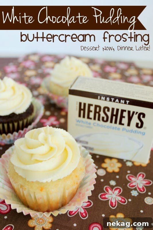 Delicious Pudding Buttercream Frosting Recipe 10 White Chocolate Pudding Buttercream