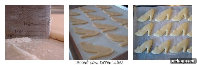 Assortment of high-heel sugar cookies, some with intricate piping