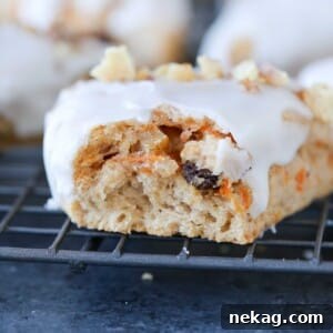 Chef Lindsey's Carrot Cake Scones