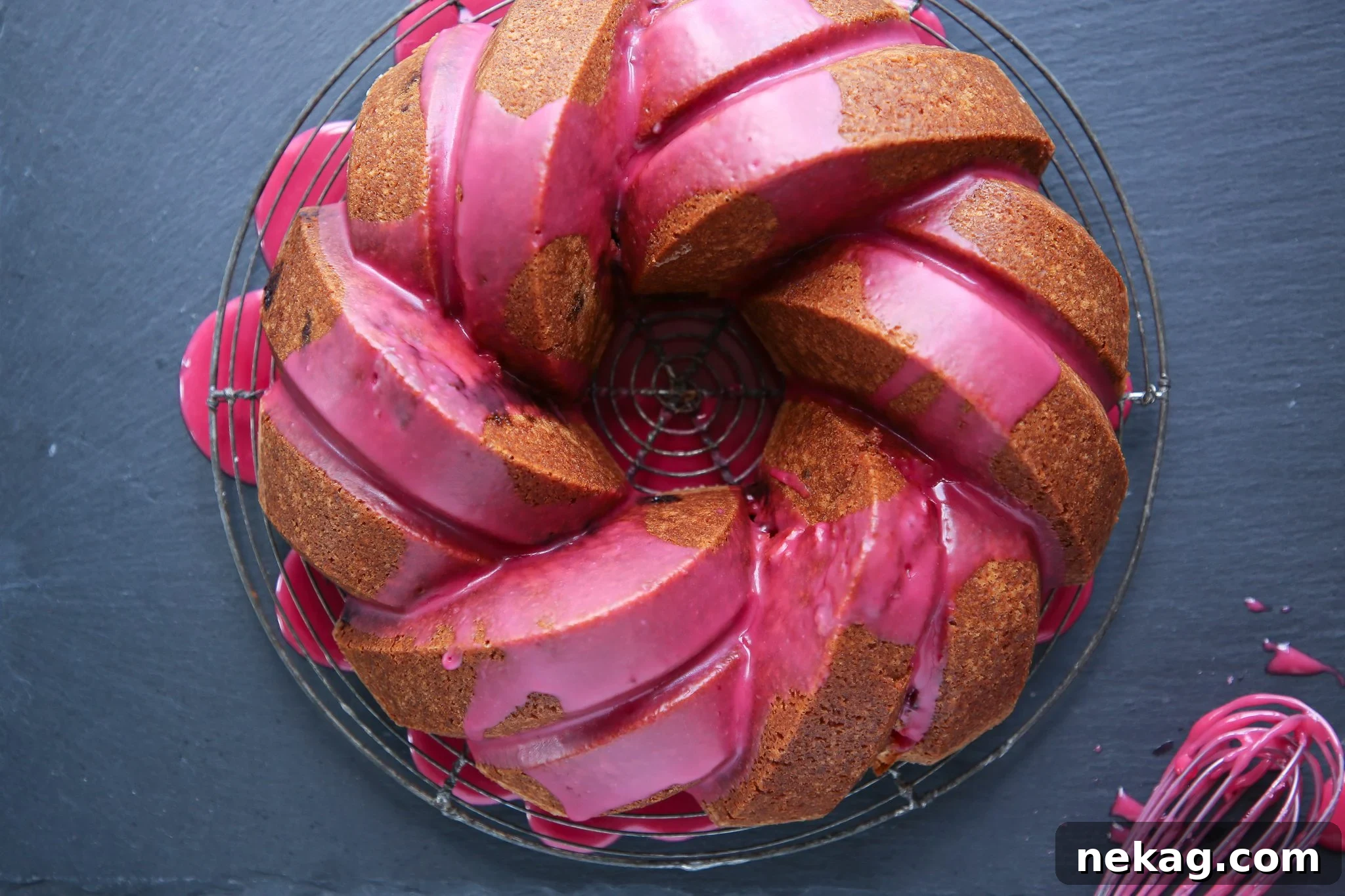 cherry almond pound cake