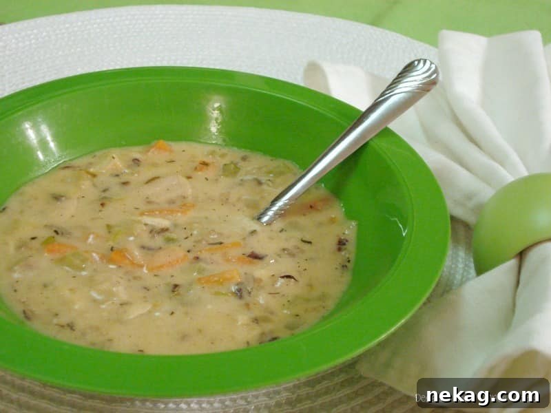 Hearty Turkey Wild Rice Soup 3 Turkey Wild Rice Soup