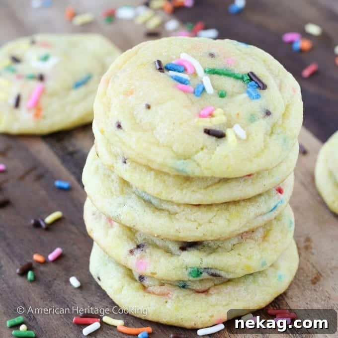 Sunshine Lemon Cookies 4 Arrangement of lemon pudding cookies on a pristine white surface, ready for serving