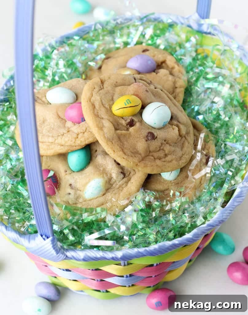 Ultimate Peanut Butter M&M Chocolate Chip Cookies 4 Easter Peanut Butter M&M Chocolate Chip Cookies
