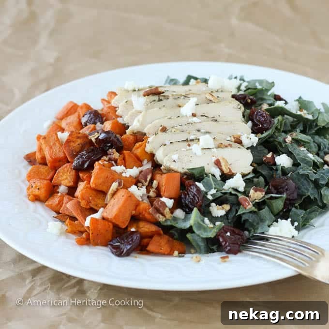 Hearty Roasted Sweet Potato Kale Bowl 5 Delicious and healthy Roasted Sweet Potatoes Kale Salad