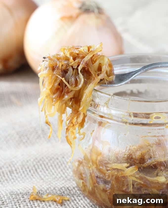 Effortless Caramelized Onions 2 Perfectly Golden Caramelized Onions in a Pan