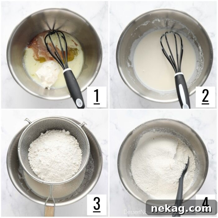 Steps for how to use a cake mix for a cake roll.