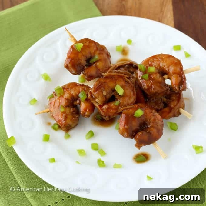 Zesty Grill Brew Prawns 4 Spicy Barbecue Beer Shrimp on skewers