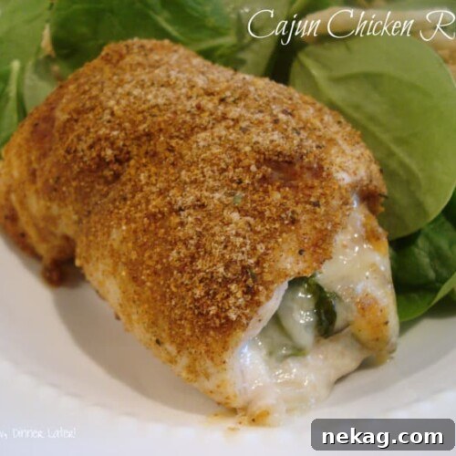Cajun Chicken Rollatini