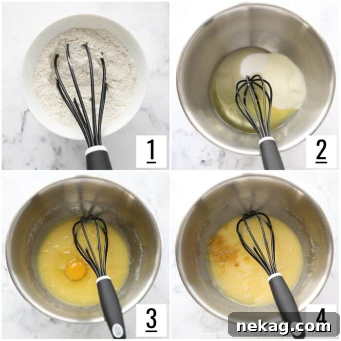Sunshine Strawberry Lemonade Cupcakes 7 Steps to make lemonade cupcakes.