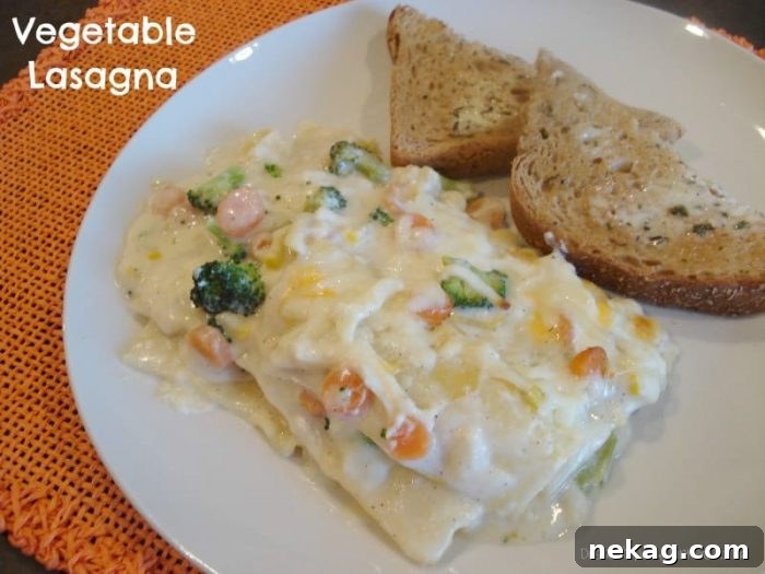 Garden Fresh Lasagna 2 Delicious Homemade Vegetable Lasagna