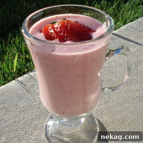 Strawberry Lassi