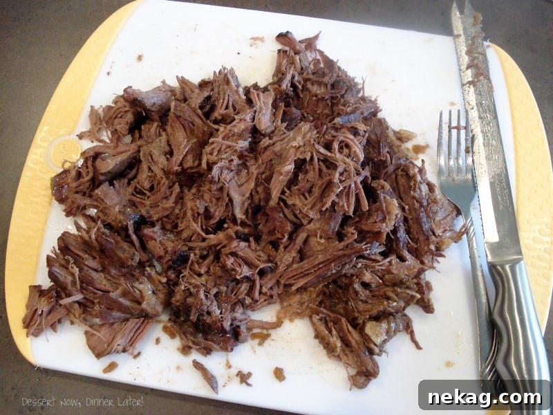 French Dip Sandwich Ready for Dipping
