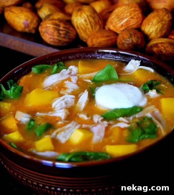 Turkey-Butternut Tortilla Soup with Zesty Lime Sour Cream