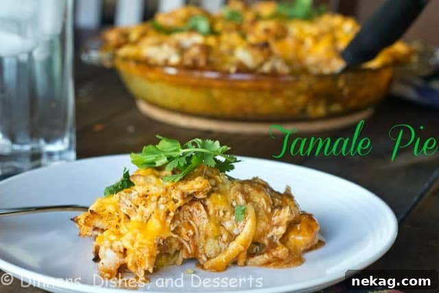 Turkey Tamale Pie, a Tex-Mex inspired leftover dish