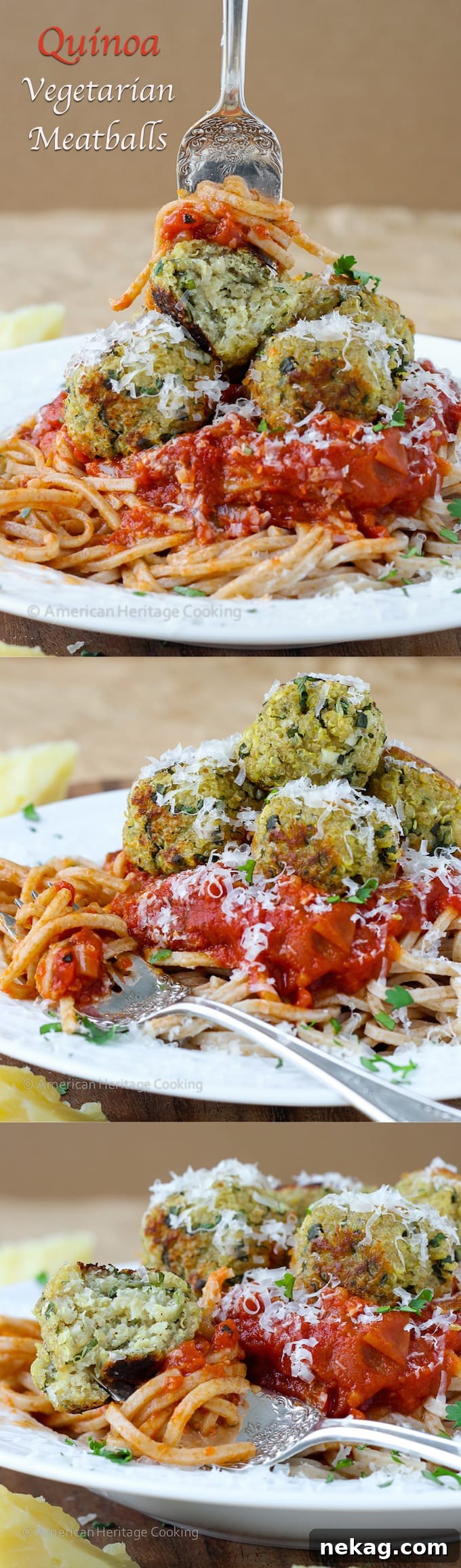 Wholesome Quinoa Veggie Meatballs 11 Quinoa Vegetarian Meatballs