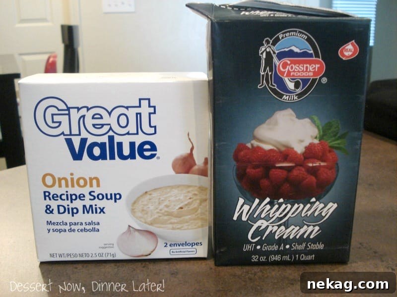 Velvety Onion Cream Pork Chops 3 Prep for Easy 3-Ingredient Pork Chops in the Slow Cooker