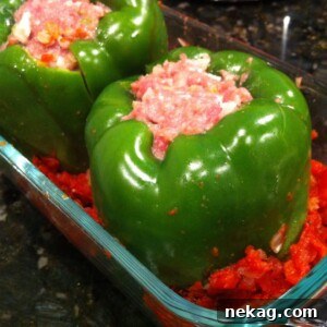 Creole Stuffed Peppers