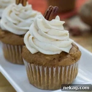 Sweet Potato Cupcakes with Spiced Buttercream