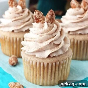 Cinnamon Sugar Almond Cupcakes