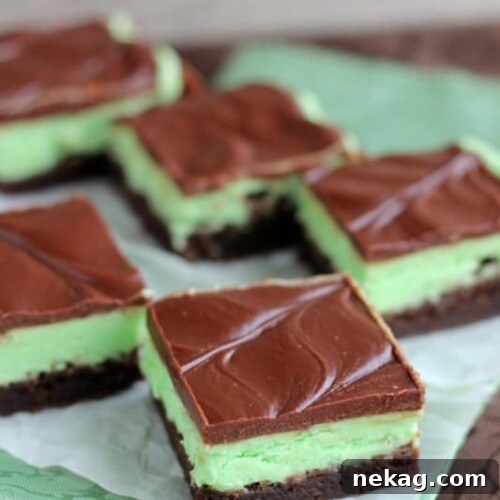 Mint Brownies