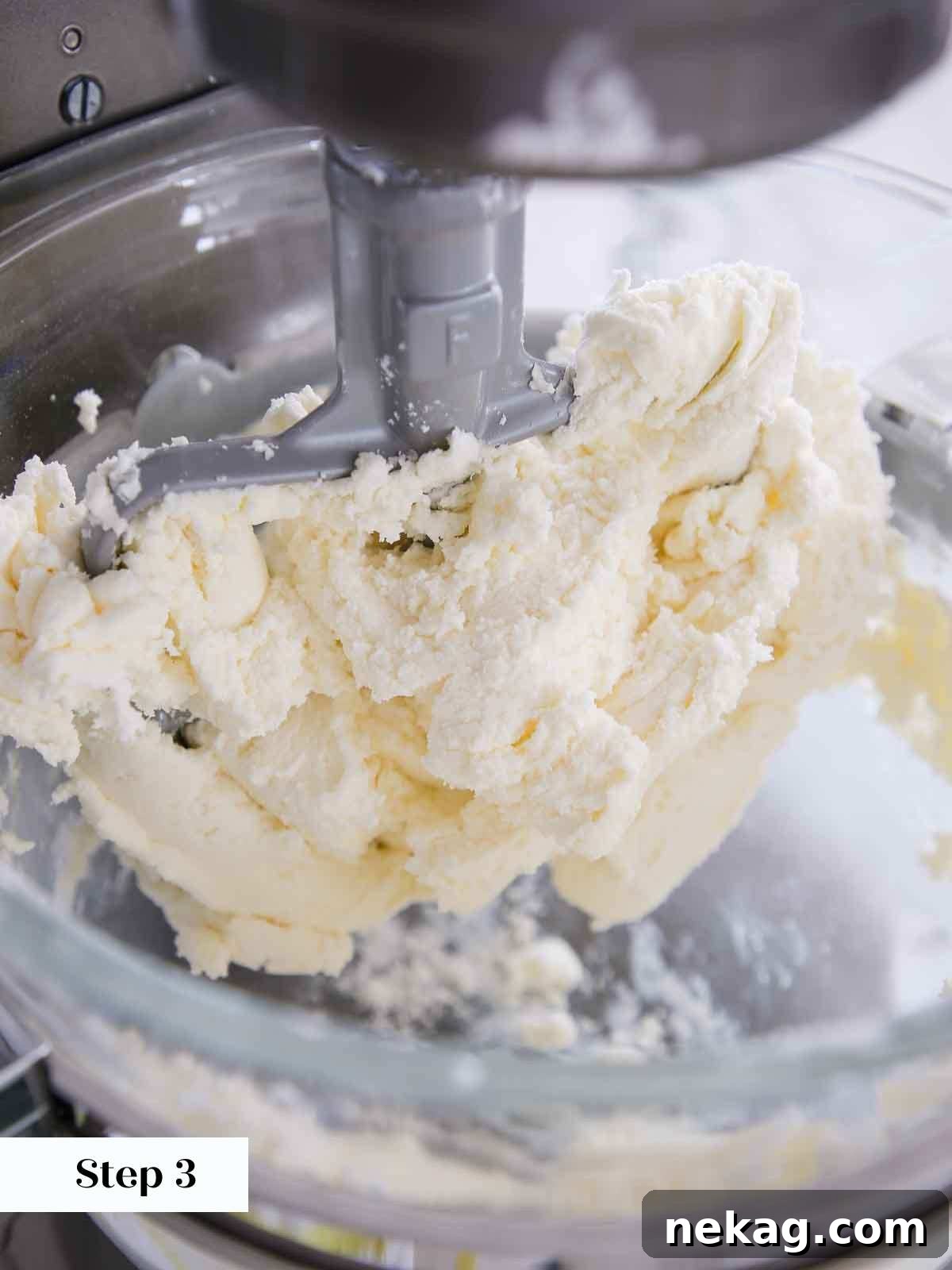 Perfectly Moist Vanilla Cake 18 butter and sugar before adding cream for buttercream.