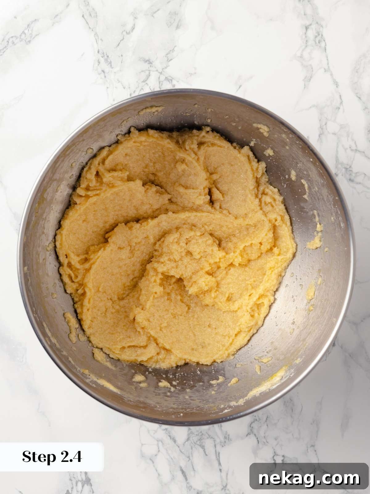 Fully mixed chai sugar cookie dough.
