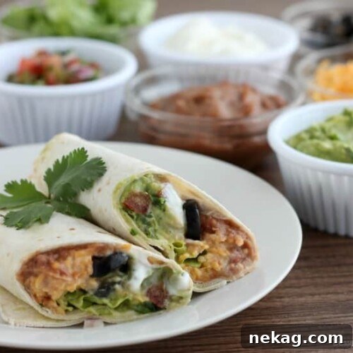 Ultimate Seven-Layer Burrito 7 Seven Layer Burritos