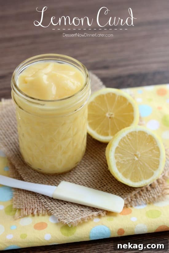 Homemade Lemon Curd Delight 11 A final close-up image of the finished Lemon Curd, inviting a taste.