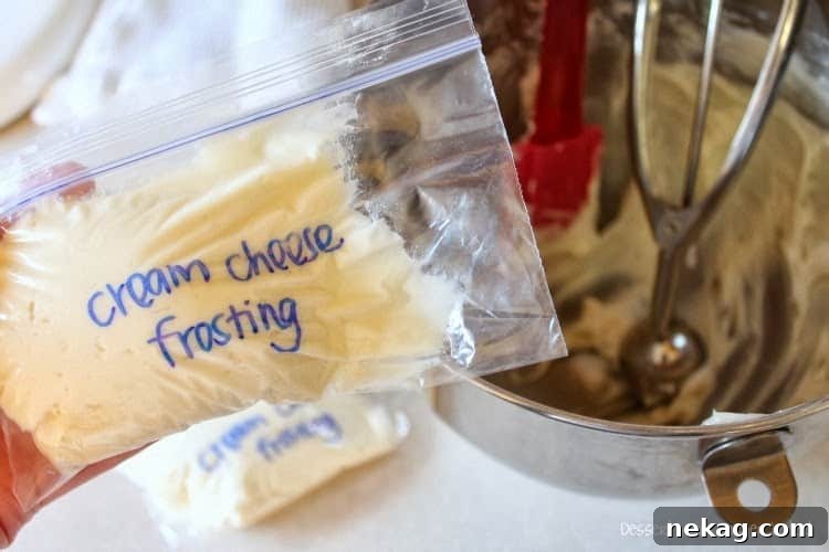 Cinnamon Roll Kindness for Neighbors 4 Preparing cream cheese frosting for frozen cinnamon rolls