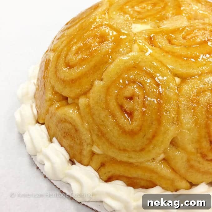 Culinary School Update Part 3: Charlotte Royale, a half-sphere jelly roll cake