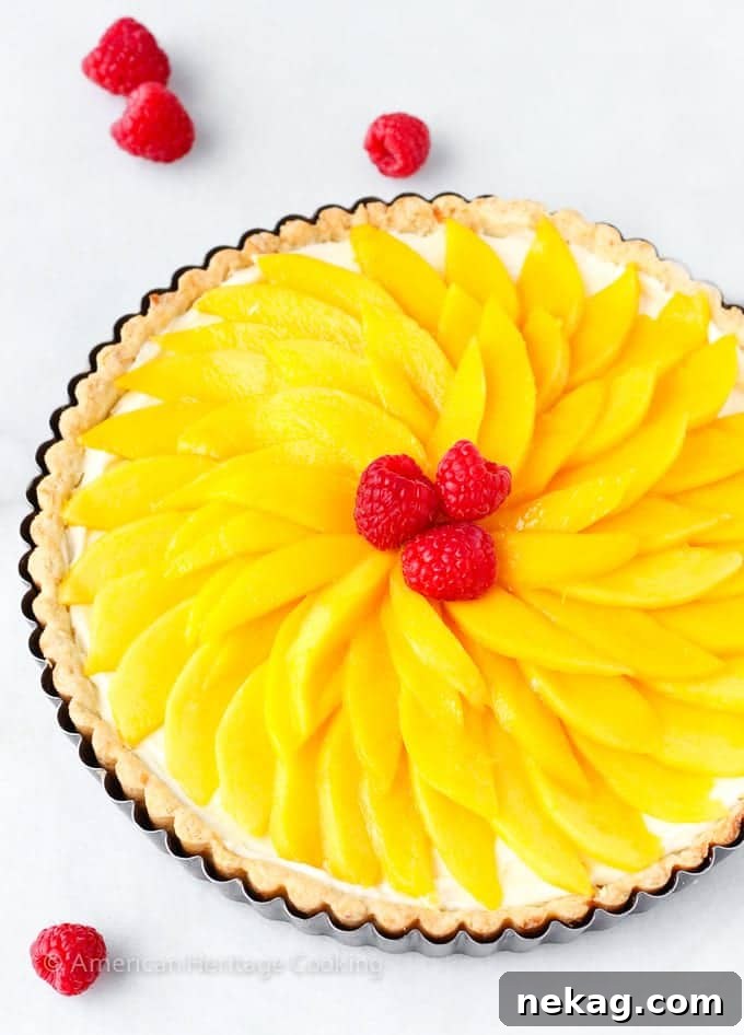 Sunshine Mango Coconut Tart 2 Delicious Coconut Mango Tart, fresh and perfect for summer