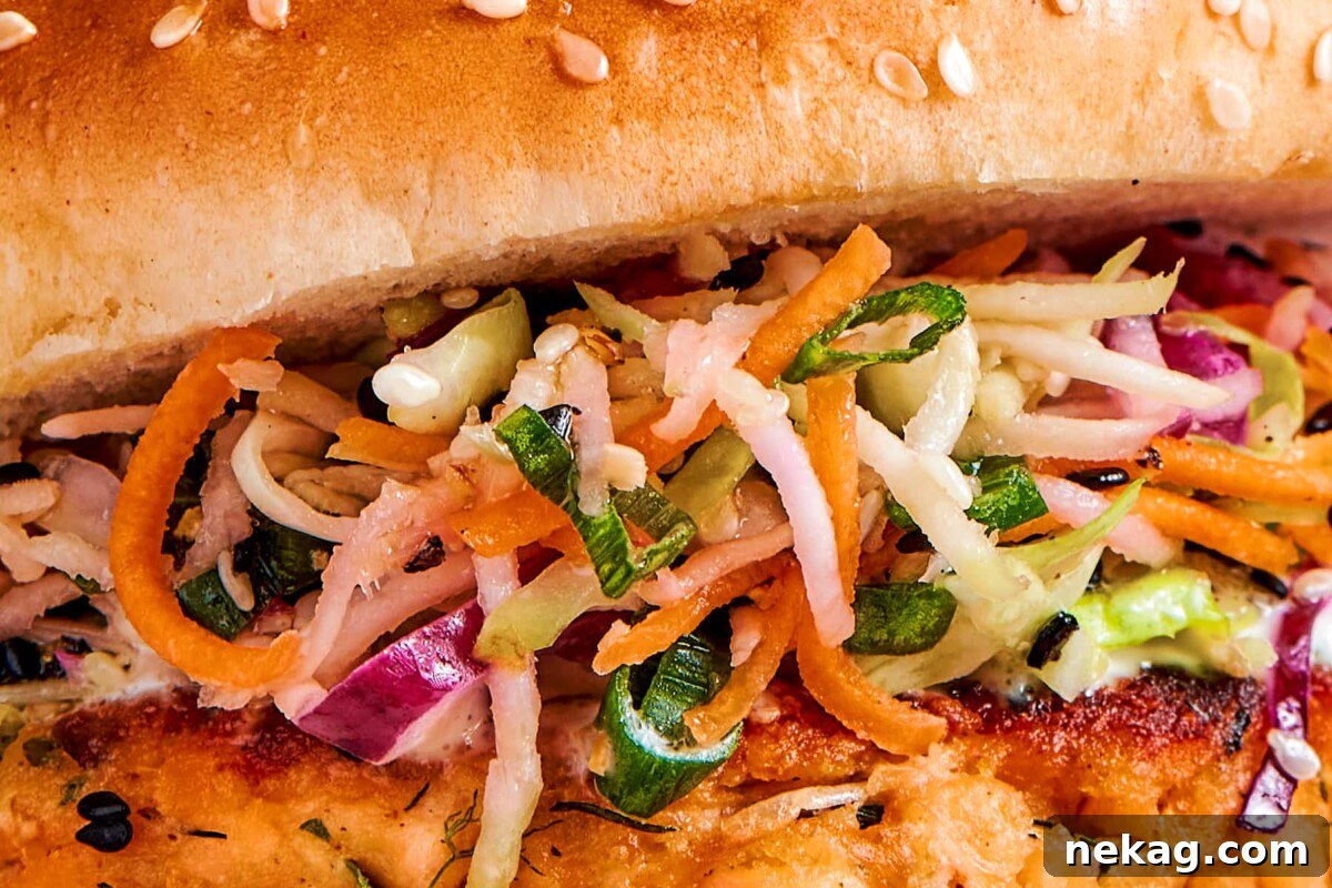 Fresh and Zesty Healthy Broccoli Slaw 4 Healthy Broccoli Slaw Recipe Colorful Burger Layer