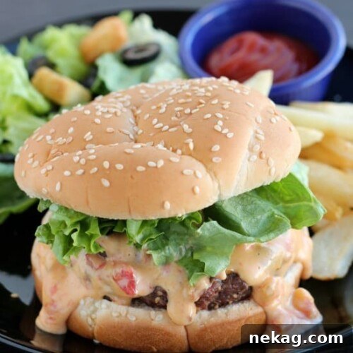 Queso Burgers - a classic recipe for delicious, cheesy burgers