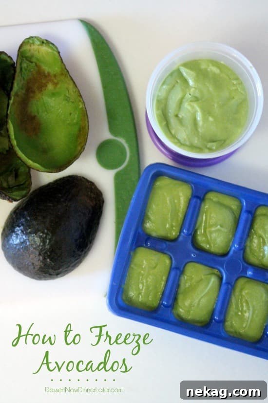 How to Freeze Avocados