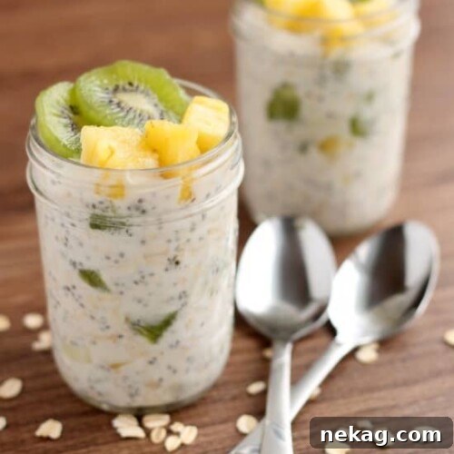 Paradise Overnight Oats 8 Tropical Overnight Oats