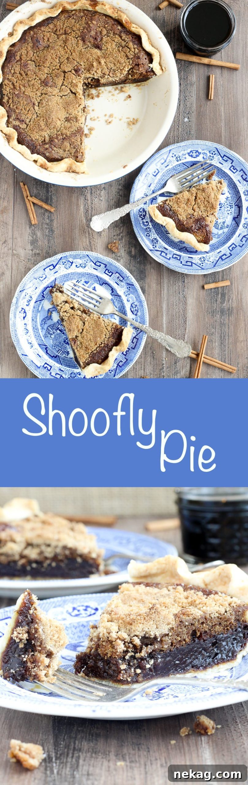 Old-Fashioned Molasses Crumble 9 A generous serving of Shoofly Pie, perfect for dessert.